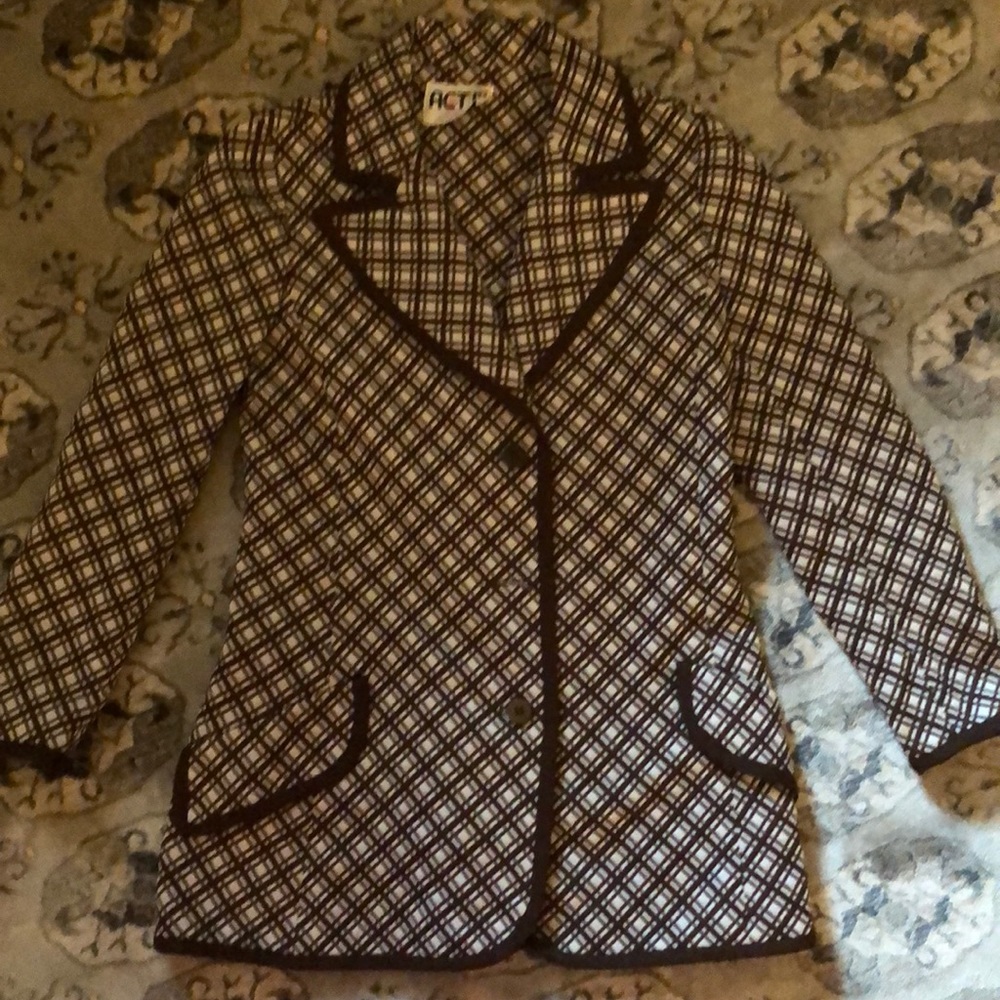 Vintage Act 111 polyester jacket